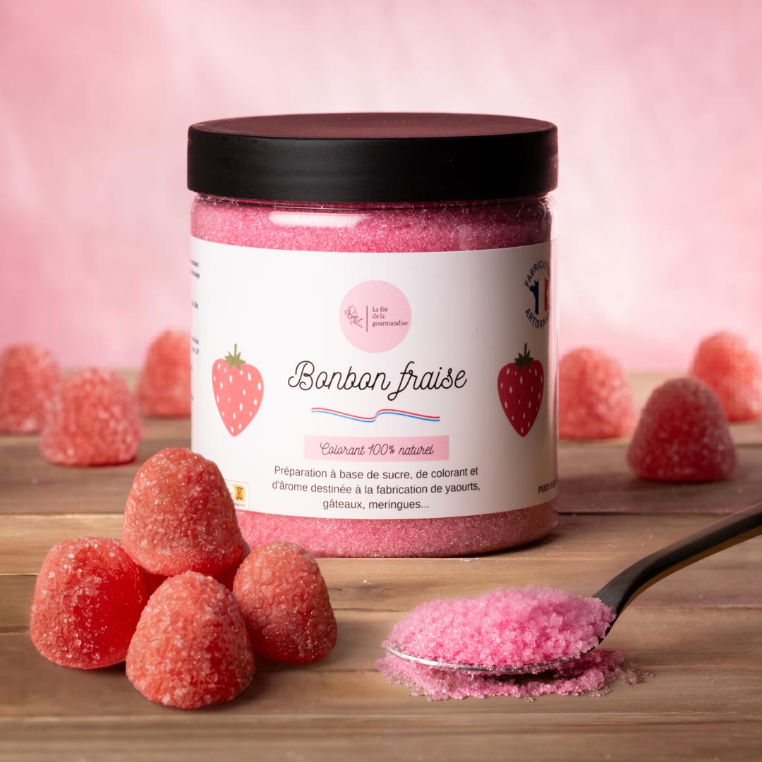 La fée de la gourmandise Sucres aromatisés Tagada sucre 50g