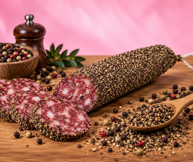 La fée de la gourmandise Saucisson Sec Poivre 170g