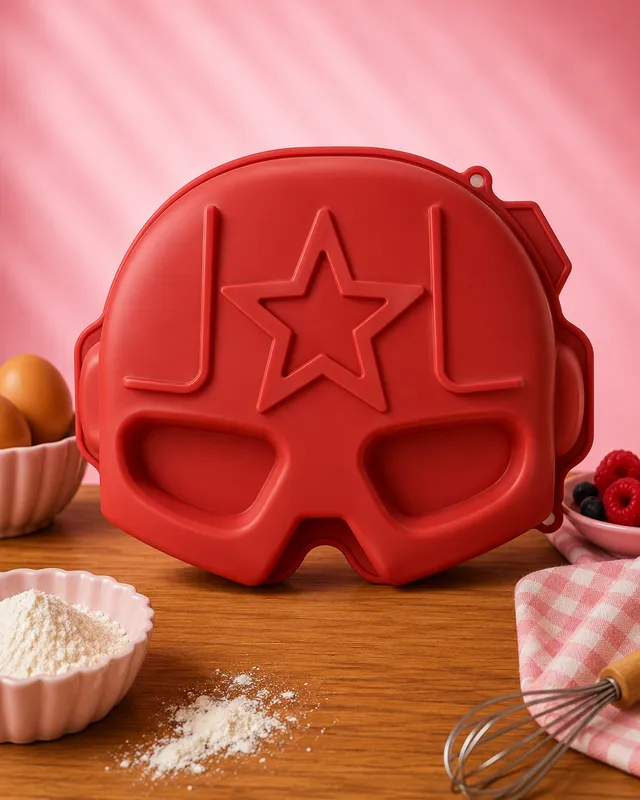 La fée de la gourmandise Moule Masque Super-Héros Silicone 24,9 cm