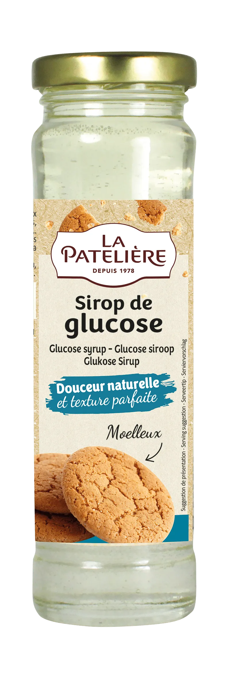 La Patelière Coulis et nappages Sirop de glucose anti-cristallisation