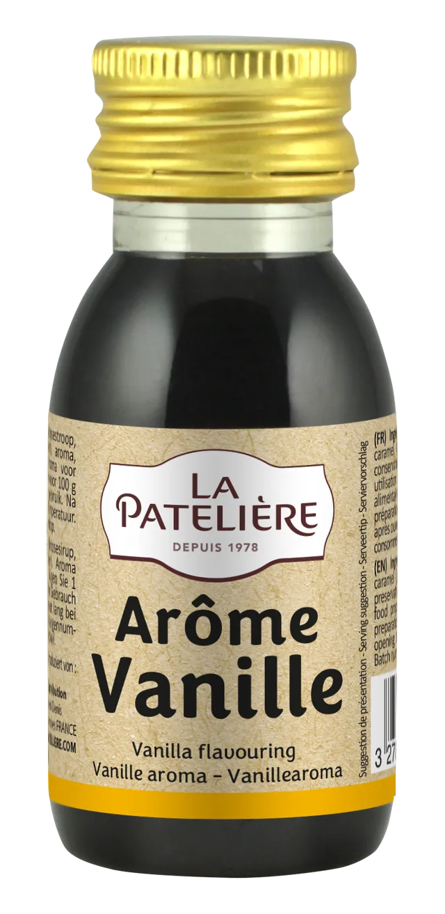 La Patelière Arômes arôme vanille pour crèmes et gâteaux