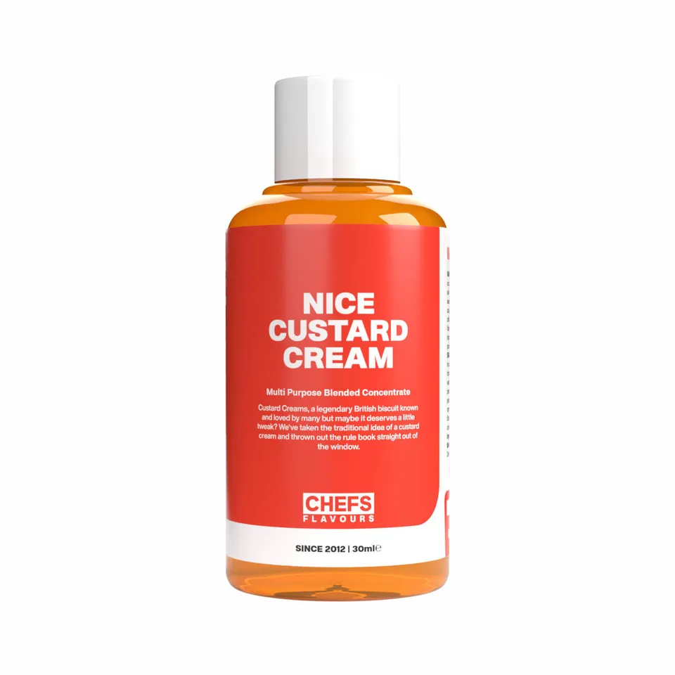 Chefs Flavours Nice Custard Cream arôme concentré 30ml vanille