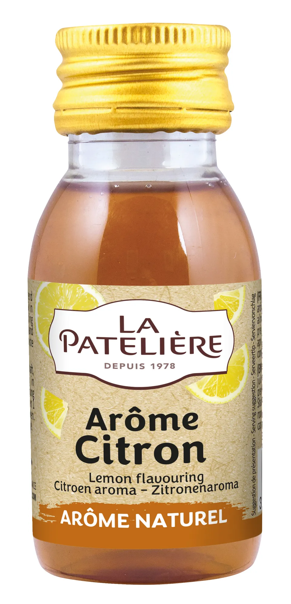La Patelière Arôme naturel Citron 60 ml pâtisserie liquide